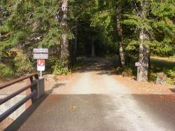 Staircase Rapids Trail Begins
