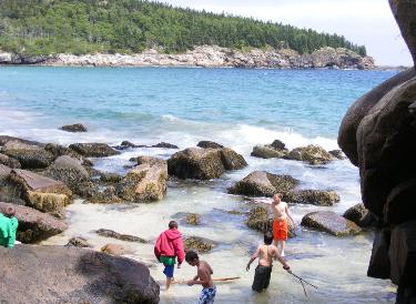 ACADIA NATIONAL PARK SAND BEACH