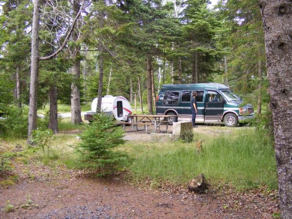 SEAWALL CAMPGROUND ACADIA NATIONAL PARK