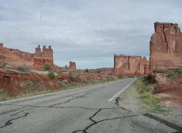 Arches National Park Road 7