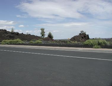The view from Craters of the Moon Park Road