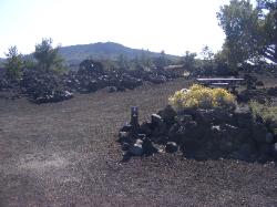Craters of the Moon campsite 7