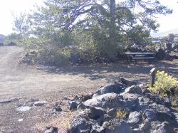 Craters of the Moon campsite 9