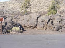 Craters of the Moon campsite 13