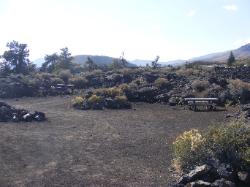 Craters of the Moon campsite 15