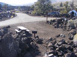 Craters of the Moon campsite 22