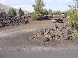 Craters of the Moon campsite 26