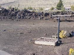 Craters of the Moon campsite 28