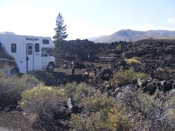 Craters of the Moon campsite 31