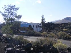 Craters of the Moon campsite 31