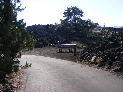 Craters of the Moon campsite 37