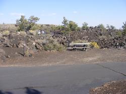 Craters of the Moon campsite 39