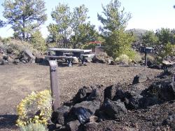 Craters of the Moon campsite 41