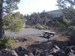Craters of the Moon campsite 42