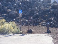 Craters of the Moon campsite 42