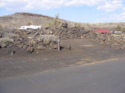 Craters of the Moon campsite 44