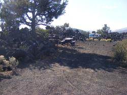 Craters of the Moon campsite 48
