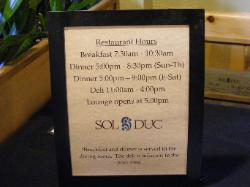 Sol Duc Lodge