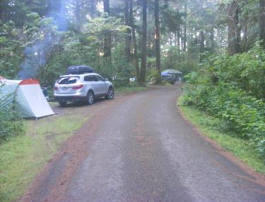 Mora Campground Olympic National Park