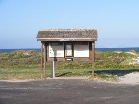 Malaquite Campground Registration Kiosk
