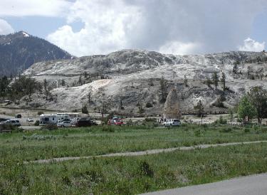 Mammoth Hot Springs Yellowstone National Park