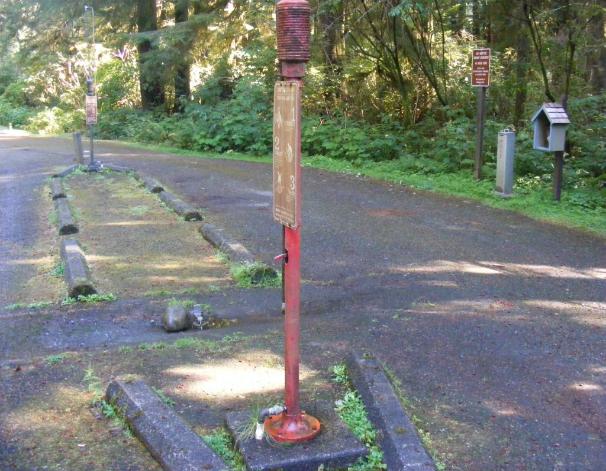 Mora Campground dump station - Olympic National Park  - Rialto Beach