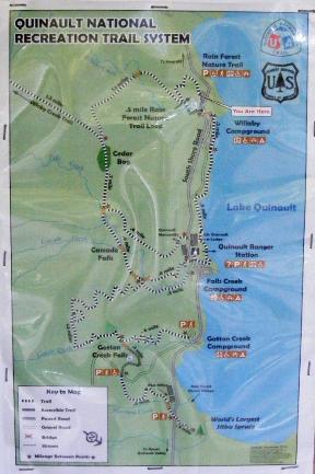 Quinault Trail Map