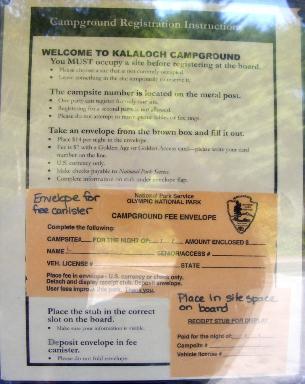 Kalaloch Day Use Area  Olympic National Park